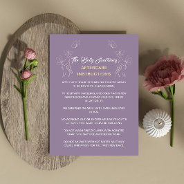 Cartão De Visita Instruções pós-tratamento Mulheres de logotipo Cor