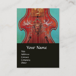 Cartão De Visita INSTRUMENTOS MUSICAIS ANTICOS LYRONE Música Clássi