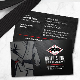 Cartão De Visita Instrutor de Jiu-Jitsu Brasileiro