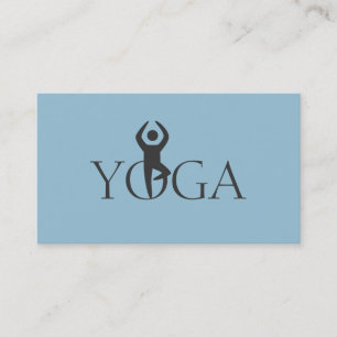 Cartão De Visita Instrutor de Yoga, Aulas
