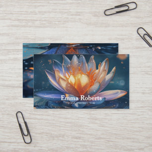 CARTÃO DE VISITA INSTRUTOR DO MANDALA LOTUS CUSTOMIZADO YOGA