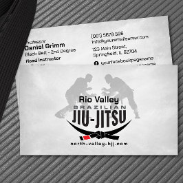 Cartão De Visita Instrutor Jiu-Jitsu