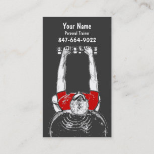 Cartão De Visita Instrutor pessoal