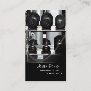 Cartão De Visita Instrutor pessoal de PixDezines