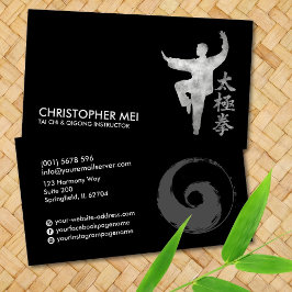 Cartão De Visita Instrutor Tai Chi Chuan & Qigong