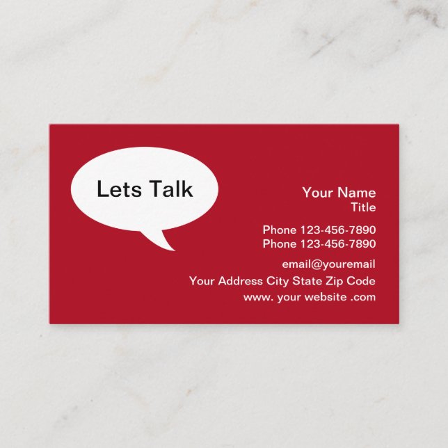 Cartão De Visita Inteligência de rede empresarial (Frente)