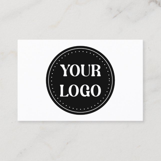 Cartão De Visita Inteligente, contemporâneo, polido e personalizáve (Frente)