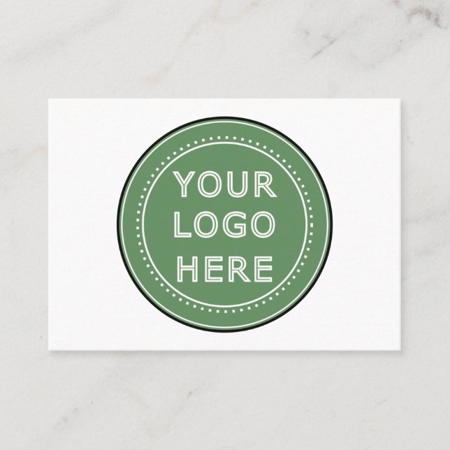 Cartão De Visita Inteligente, contemporâneo, polido e personalizáve (Frente)