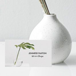 Cartão De Visita Interior Designer Home Decorator Chic Modern