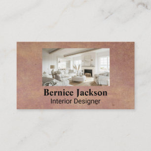 Cartão De Visita Interior   Moderno