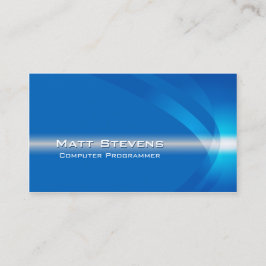 Cartão De Visita Internet do programador de computadorFluxo de luz 
