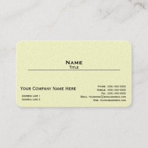 Cartão de visita iridescente do revestimento da