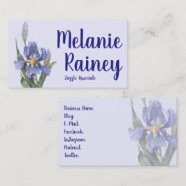 Cartão De Visita Íris