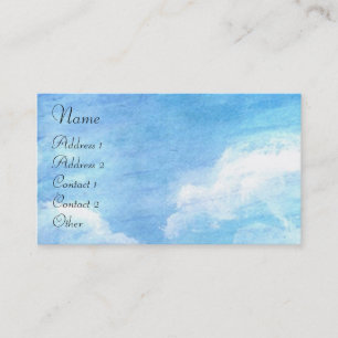 Cartão De Visita ÍRIS em TOSCÂNIA/no campo flor roxo do verde