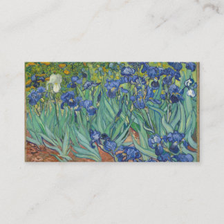 Cartão De Visita Irises Vincent Van Gogh
