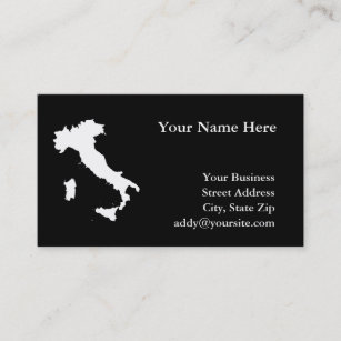 Cartão De Visita Itália