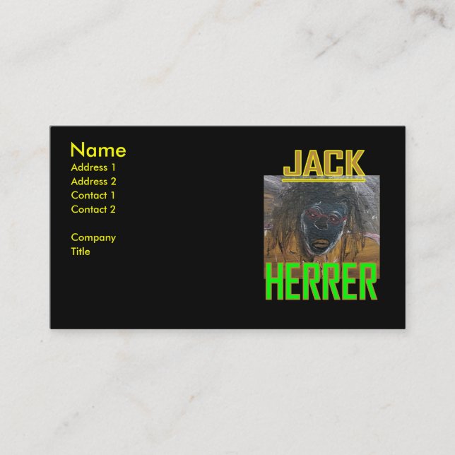 CARTÃO DE VISITA JACK HERRER (Frente)
