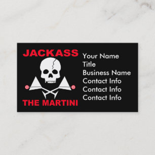 Cartão de Visita - JACKASS, O Barman