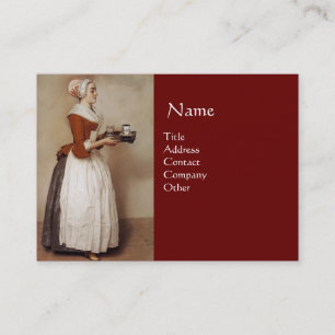 CARTÃO DE VISITA JANTO CHOCOLATE FONDUE