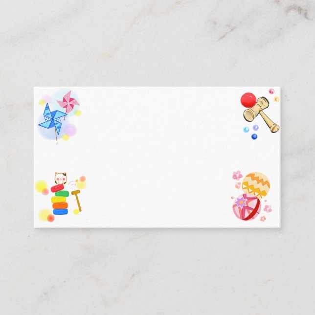 Cartão De Visita Japanese　Traditional　Vintage (Frente)