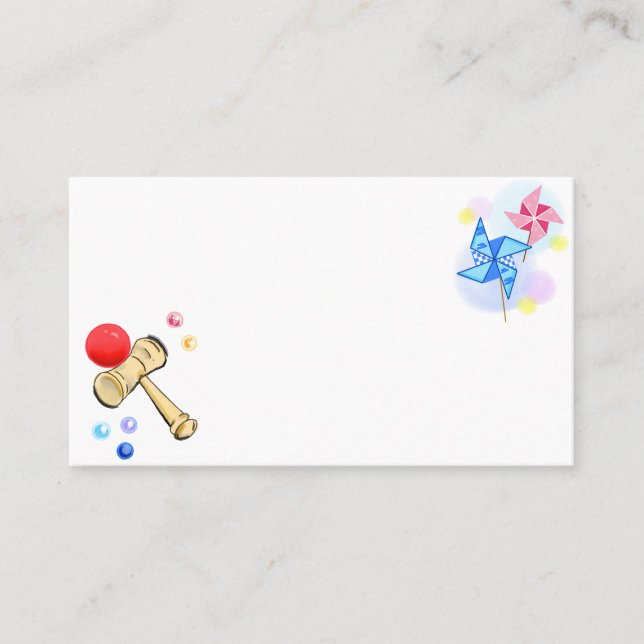 Cartão De Visita Japanese　Traditional　Vintage (Frente)