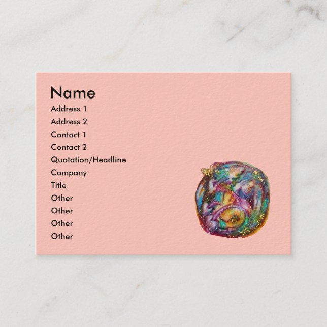 CARTÃO DE VISITA JARDIM DAS SOMBAS/FAIRIAS PERDIDAS E BORRACHAS (Frente)