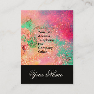 CARTÃO DE VISITA JARDIM DAS SOMBRAS PERDIDAS - MONOGRAMA DE PÓ EST