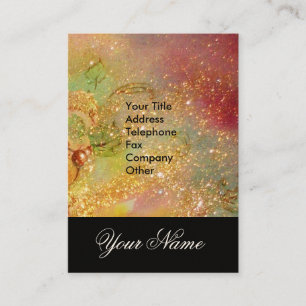 CARTÃO DE VISITA JARDIM DAS SOMBRAS PERDIDAS - MONOGRAMA DE PÓ ESTR