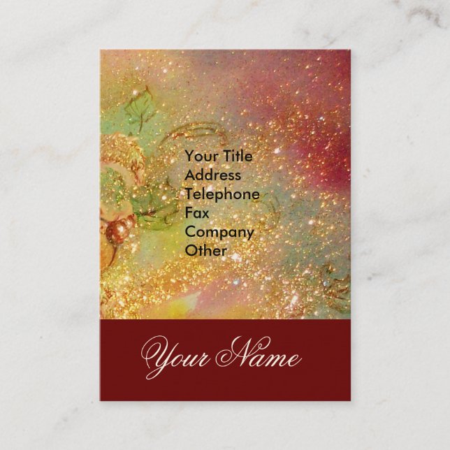 CARTÃO DE VISITA JARDIM DAS SOMBRAS PERDIDAS - MONOGRAMA DE PÓ ESTR (Frente)