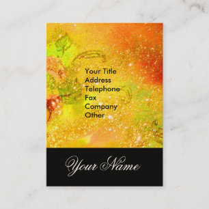 CARTÃO DE VISITA JARDIM DAS SOMBRAS PERDIDAS - MONOGRAMA DE PÓ ESTR