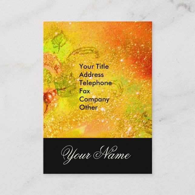 CARTÃO DE VISITA JARDIM DAS SOMBRAS PERDIDAS - MONOGRAMA DE PÓ ESTR (Frente)