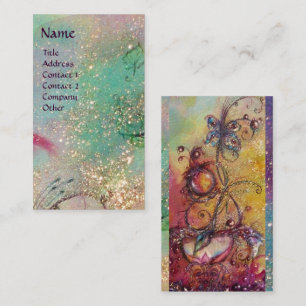 CARTÃO DE VISITA JARDIM DAS SOMBRAS PERDIDAS - PLANTA DE BORBOLA