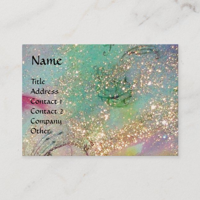 CARTÃO DE VISITA JARDIM DAS SOMBRAS PERDIDAS - PLANTA MÁGICA DE BOR (Frente)