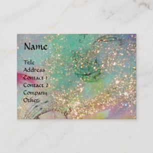 CARTÃO DE VISITA JARDIM DE SOMBRA PERDIDA PLANTA DE BORBOLHA MÁGICA