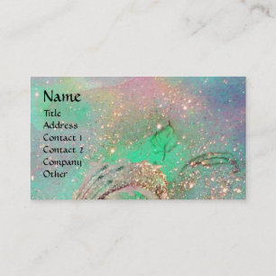 CARTÃO DE VISITA JARDIM DE SOMBRAS PERDIDAS MONOGRAMA DE BORDO