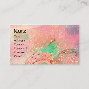 CARTÃO DE VISITA JARDIM DE SOMBRAS PERDIDAS MONOGRAMA DE BORDO