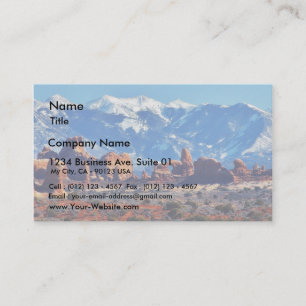 Cartão De Visita Jardim do Éden no parque nacional dos arcos