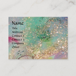 CARTÃO DE VISITA JARDIM DO MONOGRAMA DE BOTTERFLY DAS SOMBRAS PERDI