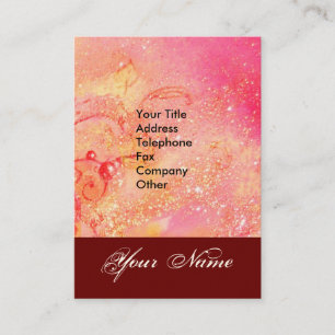 CARTÃO DE VISITA JARDIM DO MONOGRAMA DE PÓ DE ESTADO DE SOMBRA PERD