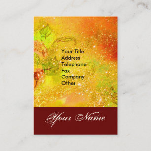 CARTÃO DE VISITA JARDIM DO MONOGRAMA DE PÓ DE ESTADO DE SOMBRA PERD