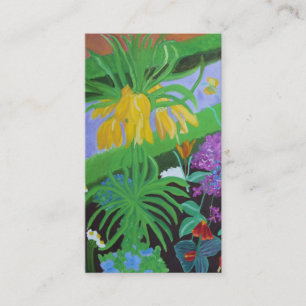 Cartão De Visita Jardim do palácio de Charlottenburg