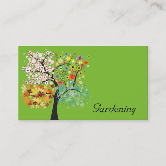 Cartão De Visita Jardinagem (Frente)