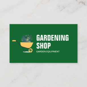 Cartão De Visita Jardinagem Cuidados Com Gramado Grama