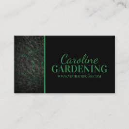 Cartão De Visita Jardinagem Paisagem Design Plantar Cuidados Leais