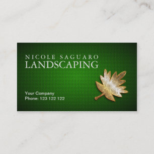 Cartão De Visita Jardineiro dos Landscapers
