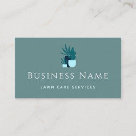 Cartão De Visita Jardineiro Mínimo de Serviços de Cuidados Lançados
