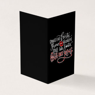 Cartão De Visita Jesus ama| Dança Como Um Brilho Sorridente Como Ru