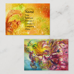 Cartão De Visita Jogador de Violino da ARLECCHINA, Música, Artista