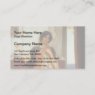 Cartão De Visita John Godward- um ponto a tempo (pensamentos