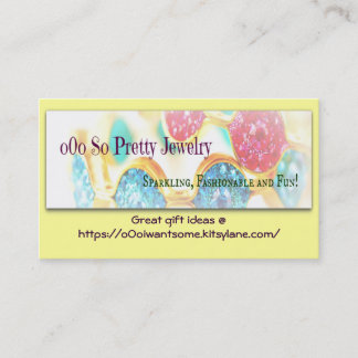 Cartão De Visita jóia tão bonito de o0o - ILoveMyKnitsNCrafts BC